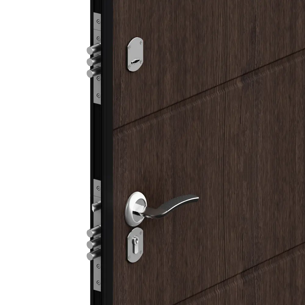 Дверь входная металлическая Оптим 98x205 см правая дуб седой DOORHAN STLM-2162552 - Вид №2