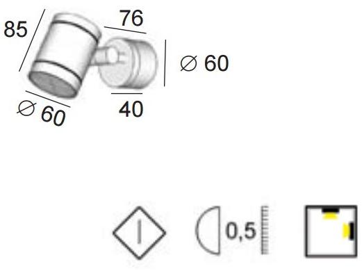 BEL-LIGHTING Регулируемый проектор для улицы Max 301.gu - Вид №3
