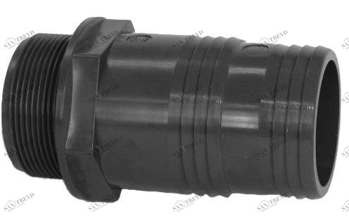 SANIT 755410206 Шланг, PVC-U, с внешним резьбовым соединением 