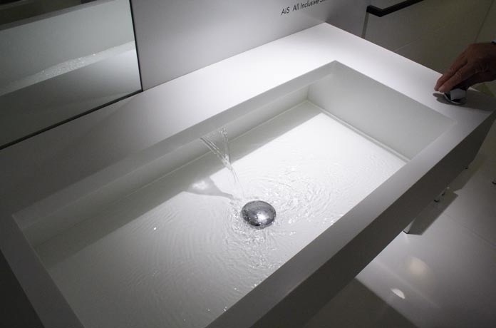 35267 Подвесная раковина настенная овальная Moab80 Linea белая - Вид №3