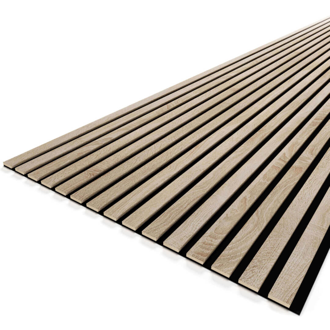 Панель Стеновая Акустическая Stella Comfort Standart Дуб Сонома 2780х600х9 (уп.1шт.) STSR-04