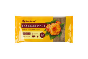 18436945 Почвобрикет Яркая бегония 5 л 4660019775816 БиоМастер