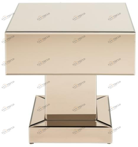 Stylish Club Квадратный стеклянный журнальный столик Justus Scf.j04