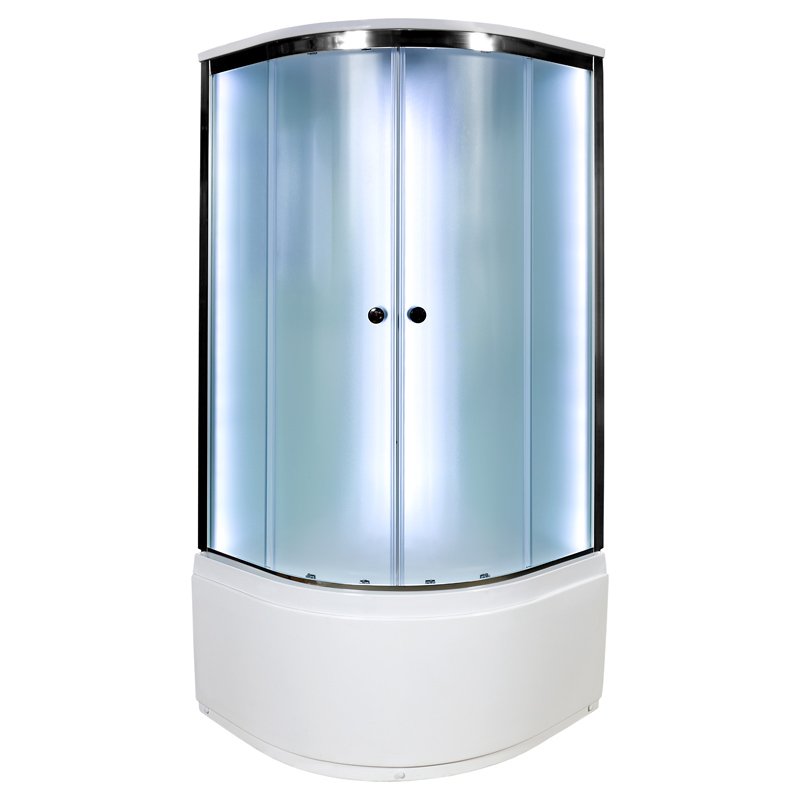 ЕМ1590 LED с гм. Душевая кабина DETO Серия EM D10S LED - Вид №14