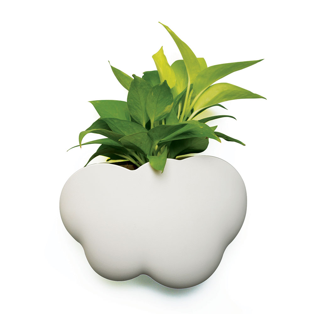 QL10217-WH Кашпо cloud Qualy 