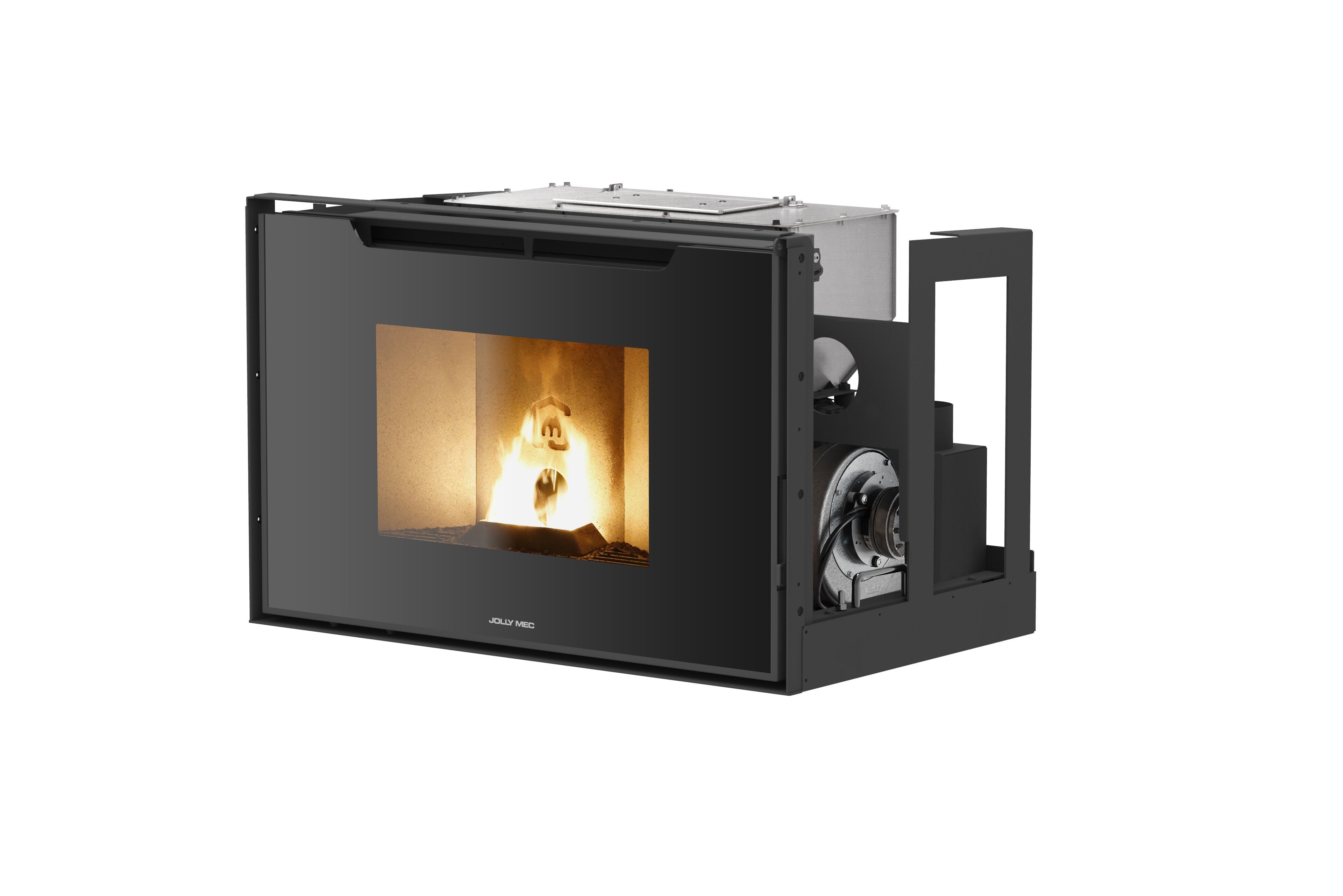 Вставка для камина на пеллетах класса A+ Jolly Mec воздушные системы ARCH-00137340 - Вид №5