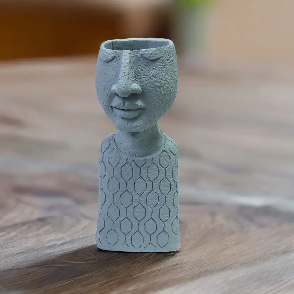 Ваза-органайзер Тайсон гипс цвет серый 29.3 см EVIS STLM-2209449 - Вид №3