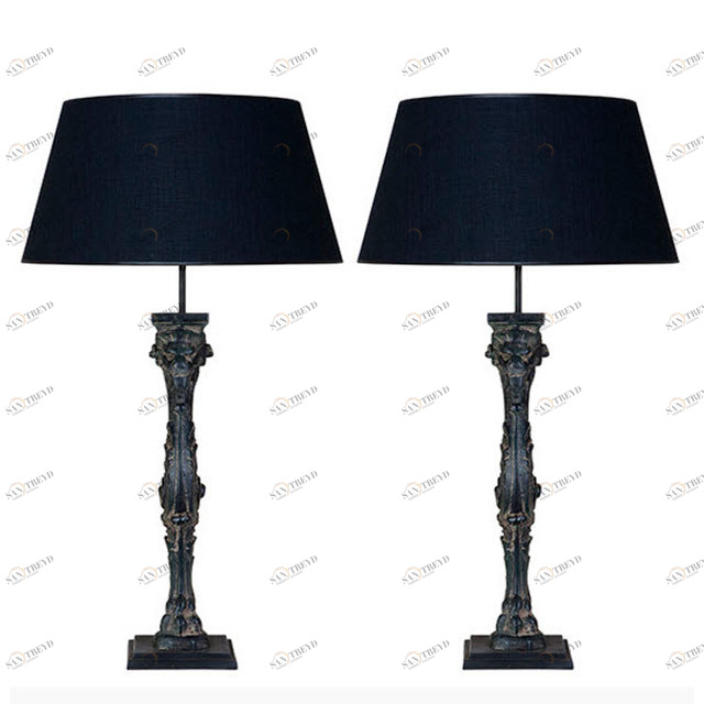 Настольная лампа Gauter набор 2 шт. от Eichholtz 107138 EICHHOLTZ КЛАССИЧЕСКИЕ 061929 Черный 