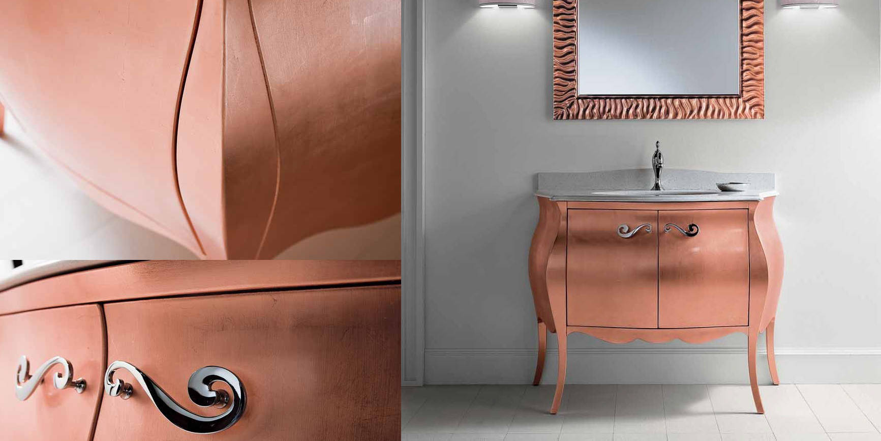 Комплект мебели для ванной комнаты 004 BMT Impero 5806 - Вид №1