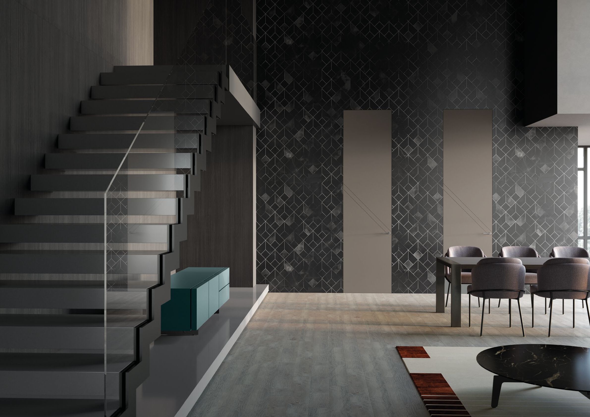 Деревянная дверь PIVATO le porte LEGGERA ARCH-00022769 - Вид №9