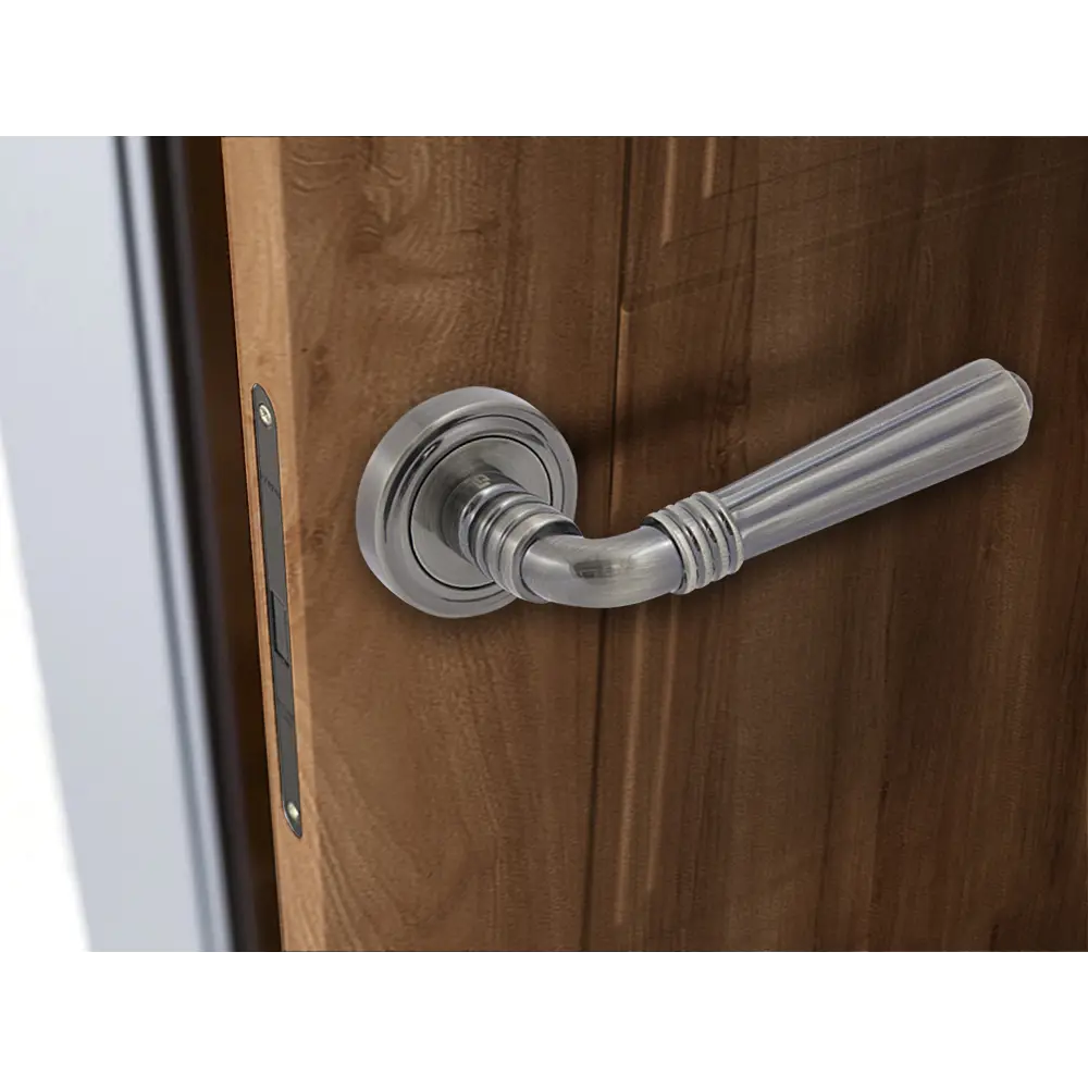 Дверные ручки Palladium Amboise без запирания цвет бронза 85081740 STLM-2042639  - Вид №4