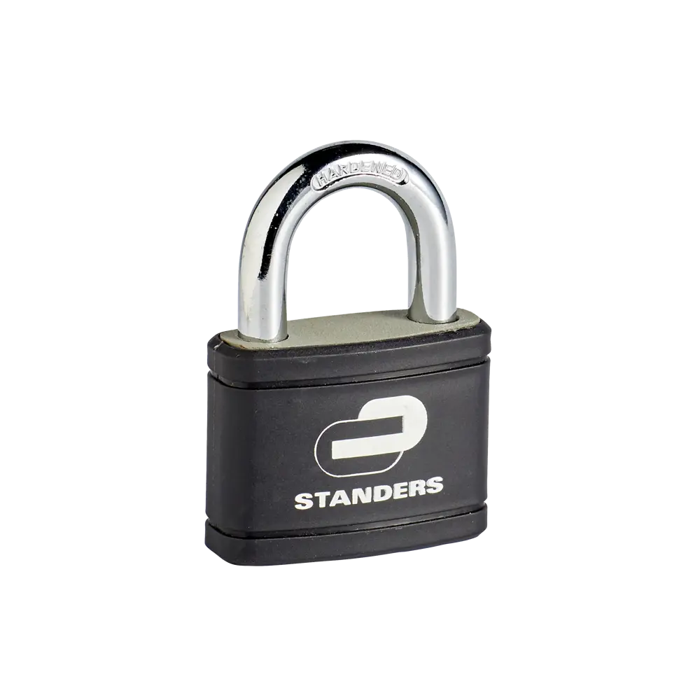 Навесной замок Standers чугунный 54x41 мм - надёжная защита 86255601 STLM-1327057 - Вид №3