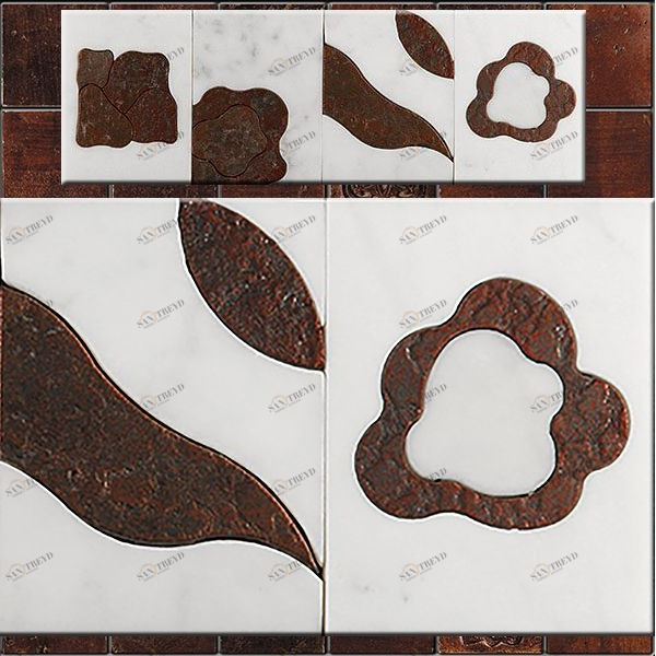 БОРДЮР ИЗ МРАМОРА MF-5 SKALINI MODERN MF5