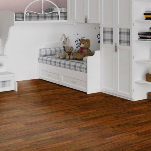 Пробка CorkStyle Wood Merbau (Гладкая) 915х305 мм 1001400036 - Вид №1