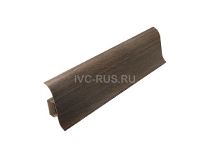 Плинтус пластиковый с кабель-каналом и мягким краем KЛАССИК 55 i51961