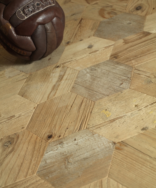 Es2 Tifernoit Старая ель из досок строительных лесов Parquet