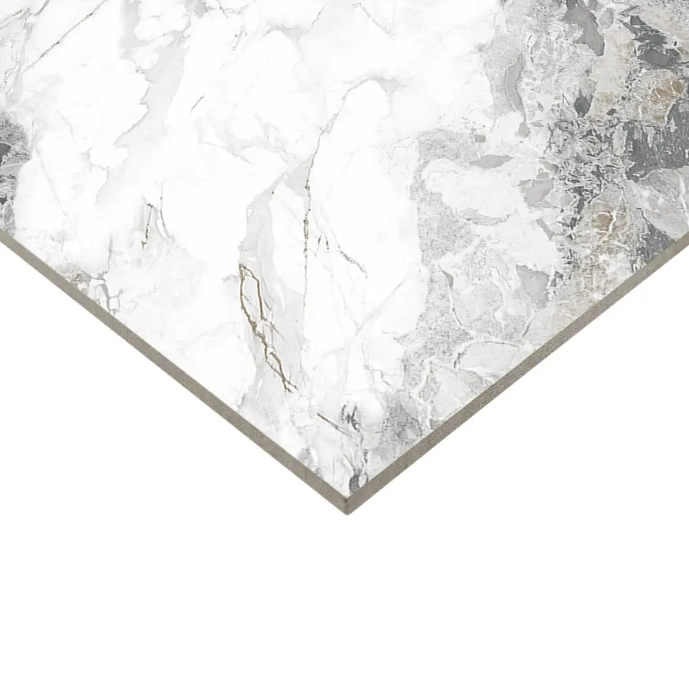 Глазурованный керамогранит Alma Ceramica Galapagos 07 60x60 см 1.8 м² матовый цвет белый STLM-2172907 - Вид №3