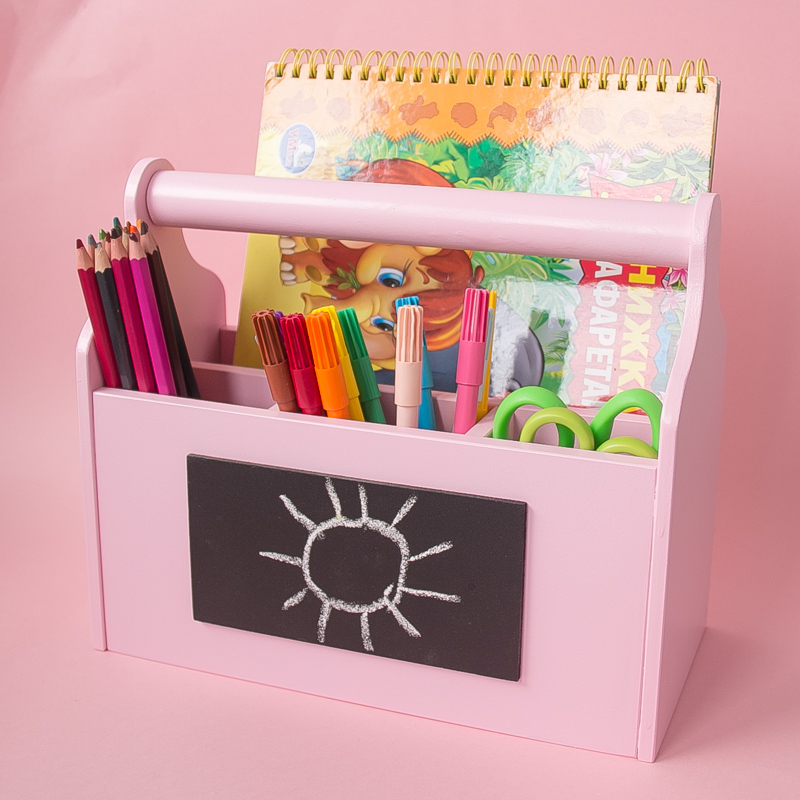 Карандашница большая желтая VAMVIGVAM  282041 Желтый Santreyd  - Вид №6