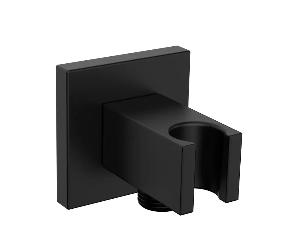 89349225 Подключение для душевого шланга Iddis Folk FOLBL00i62 цвет черный матовый STLM-0968768