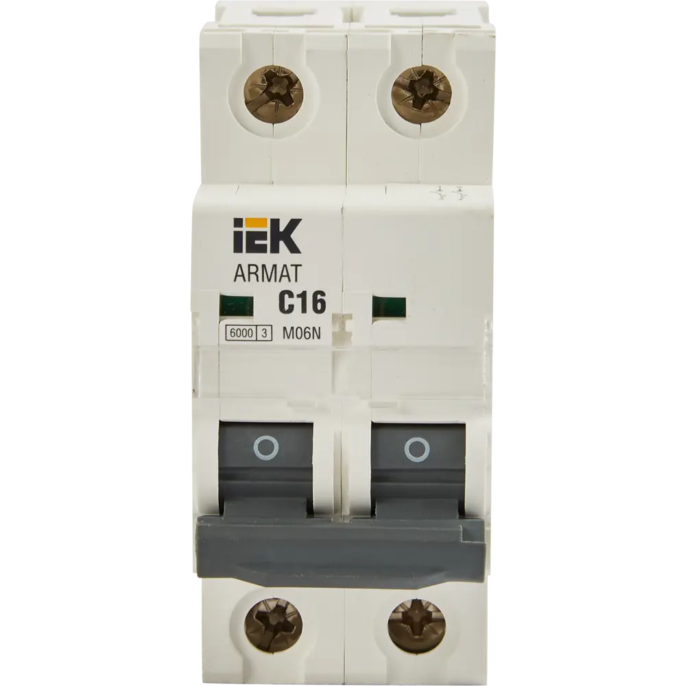 Автомат дифференциальный IEK Armat M06N 16А - защита от токов утечки 87762155 STLM-1441748 - Вид №1