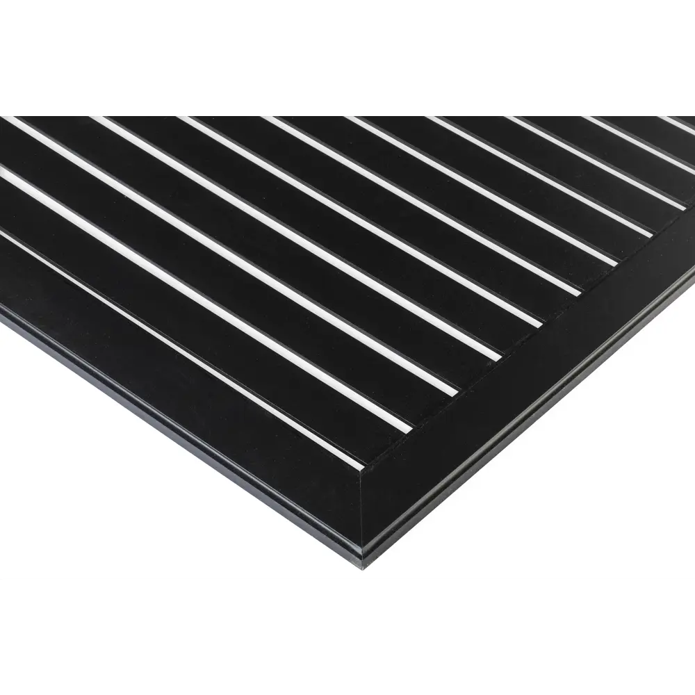 Экран для радиатора реечный черный МДФ 150x60 см ЛАЙТ 89373872 STLM-1372021 - Вид №2