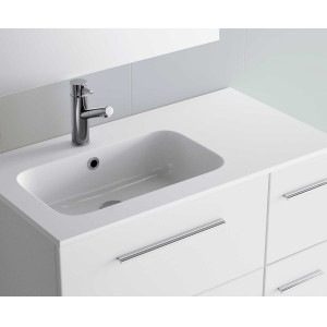 18688 SALGAR Раковина SOFIA 1005 Тумба справа MINERALMARMO 1005 x 15 x 460 мм