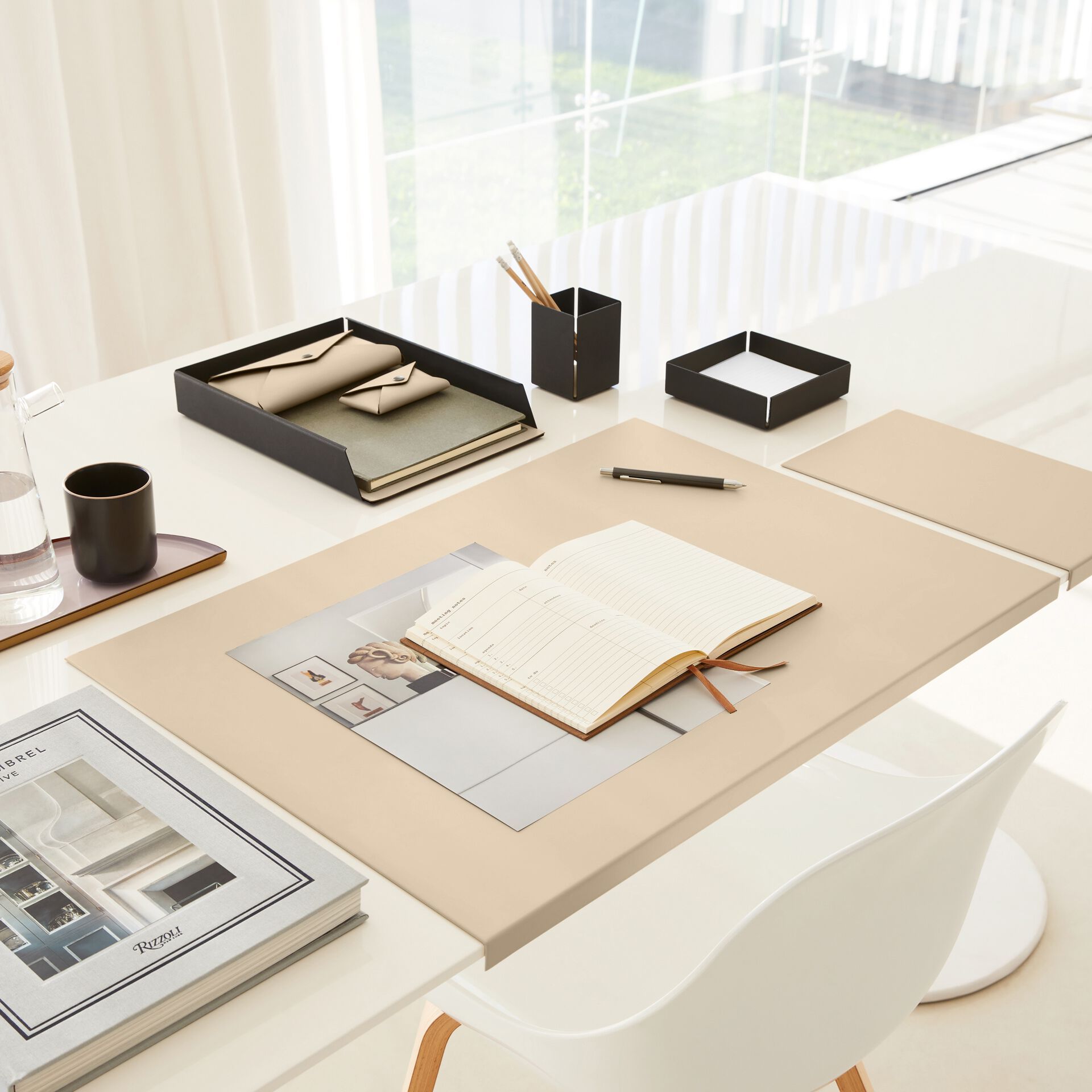 Набор столов из стали и кожи EGLOOH Муар ARCH-00105576 - Вид №43