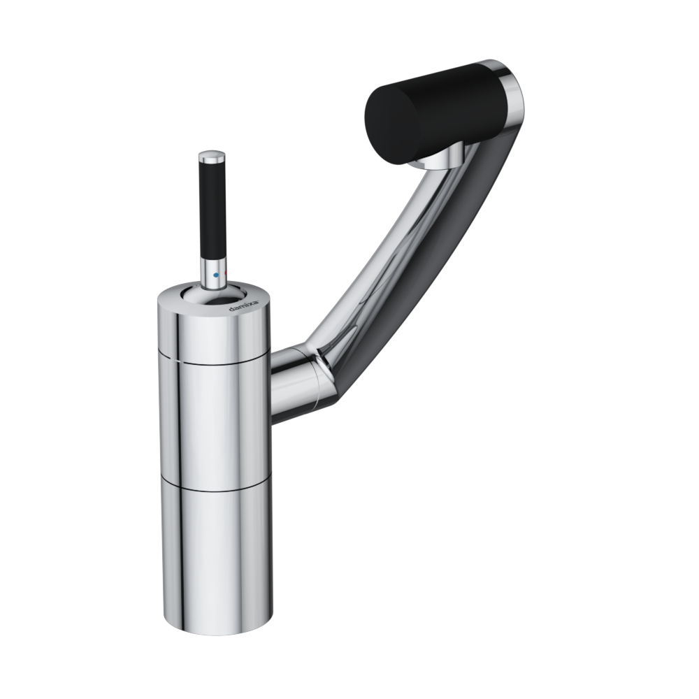 290007464 смеситель для кухни поворотный излив 236 мм (черный) шт Damixa Arc - Вид №1