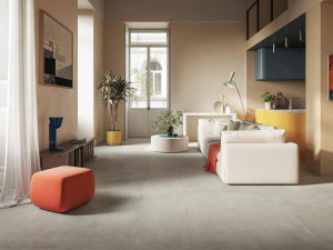 Пол / керамогранит с эффектом цемента