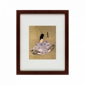 Картина в раме 52х42 см Emperor of Japan Go-Saga, 1245 КАРТИНЫ В КВАРТИРУ  135700 Бежевый;голубой;черный;разноцветный