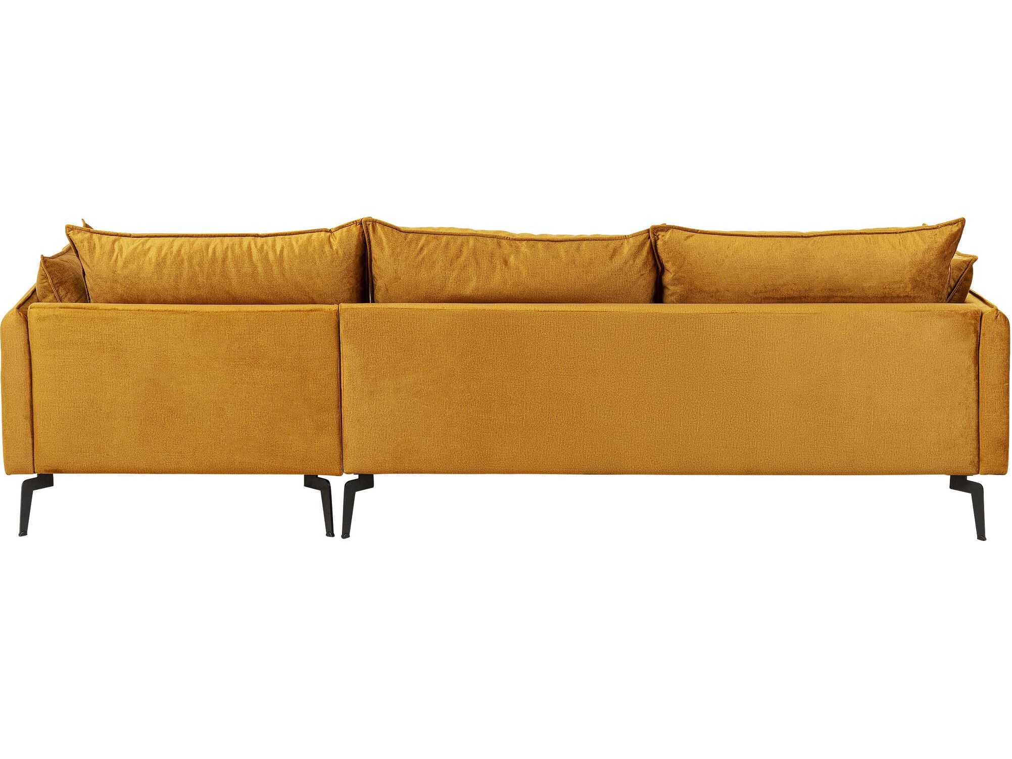 3-местный тканевый диван с полуостровом KARE Design MONZA ARCH-00014265 - Вид №1