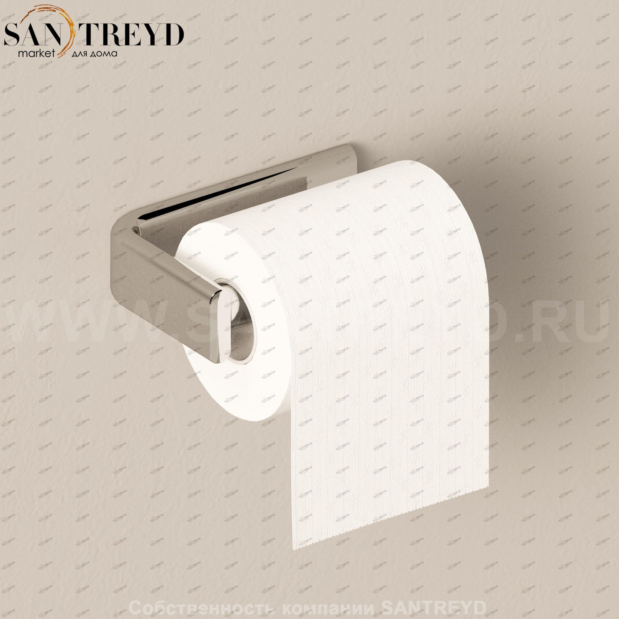 Flaminia NOKE Держатель для туалетной бумаги хромированный NKPR.CR Ceramica Flaminia NKPRCR