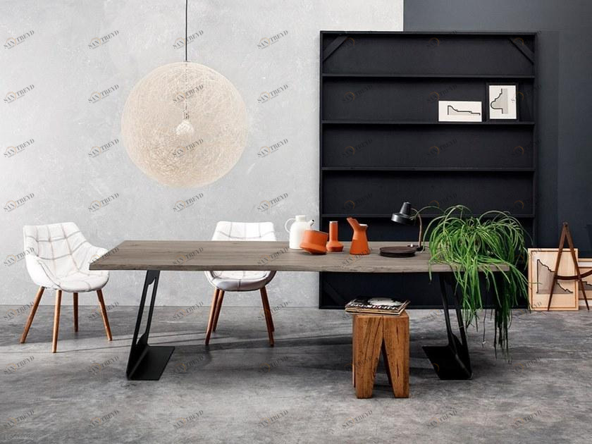 Devina Nais Обеденный стол из массива дерева Twins sun-id-1389501