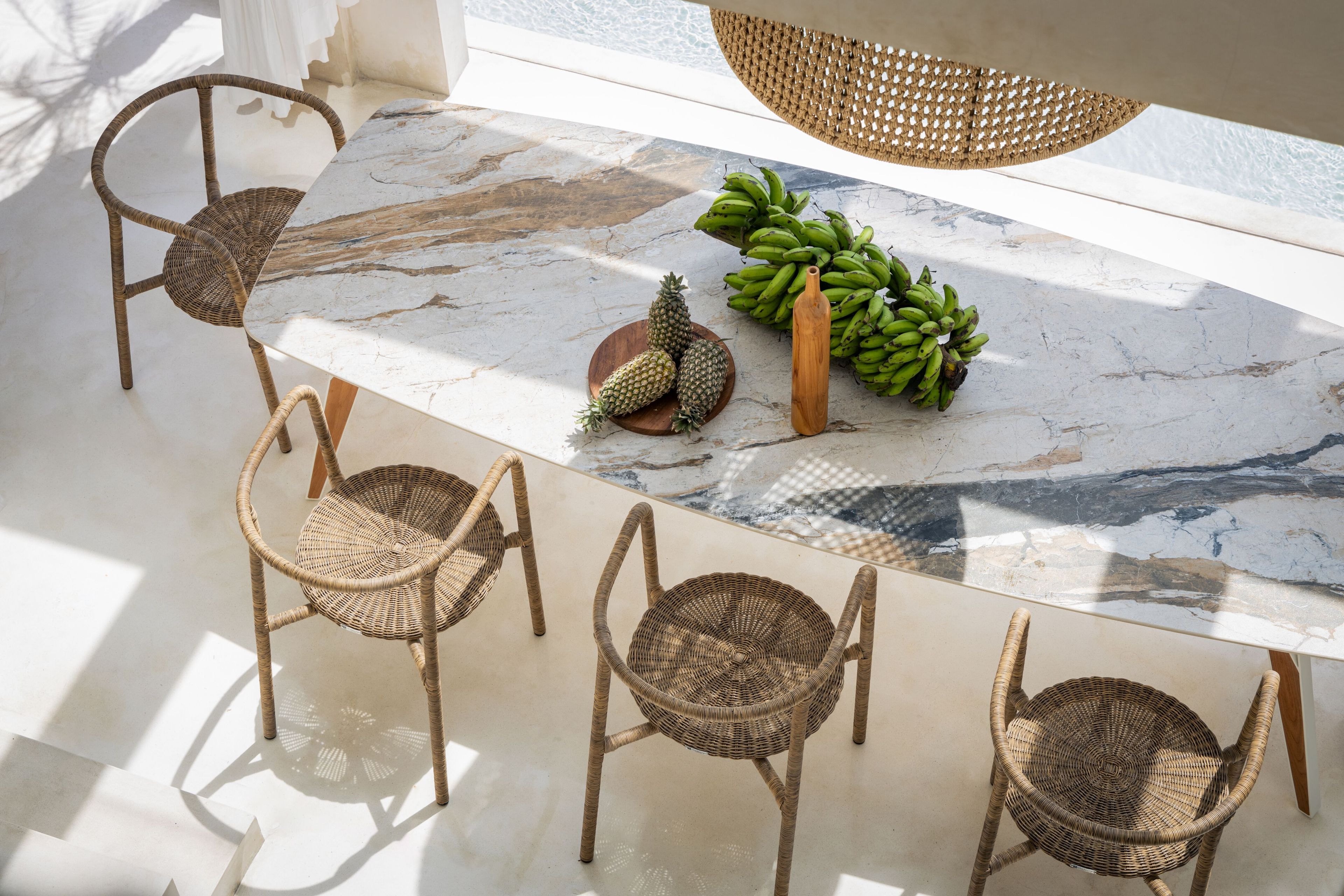 Прямоугольный садовый стол из керамогранита cbdesign Palinuro / Praiano ARCH-00101430 - Вид №7