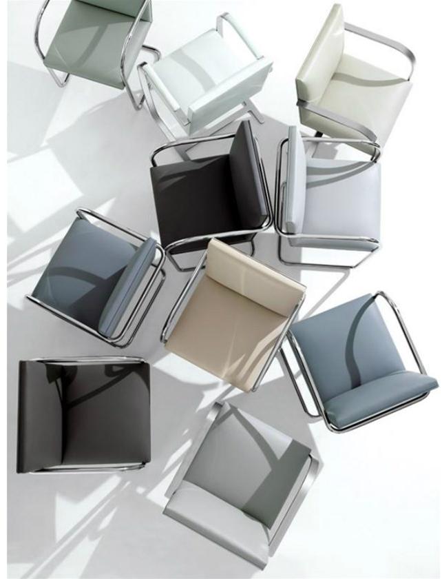 KNOLL Консольный стул с подлокотниками Brno sun-id-1375496 - Вид №4