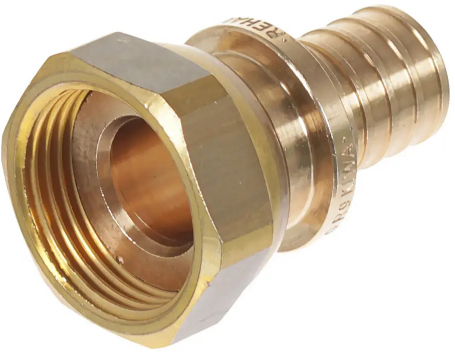 81956033 Переходник Rehau 3/4"x20 мм ВР бронза 13660781001 STLM-0015308