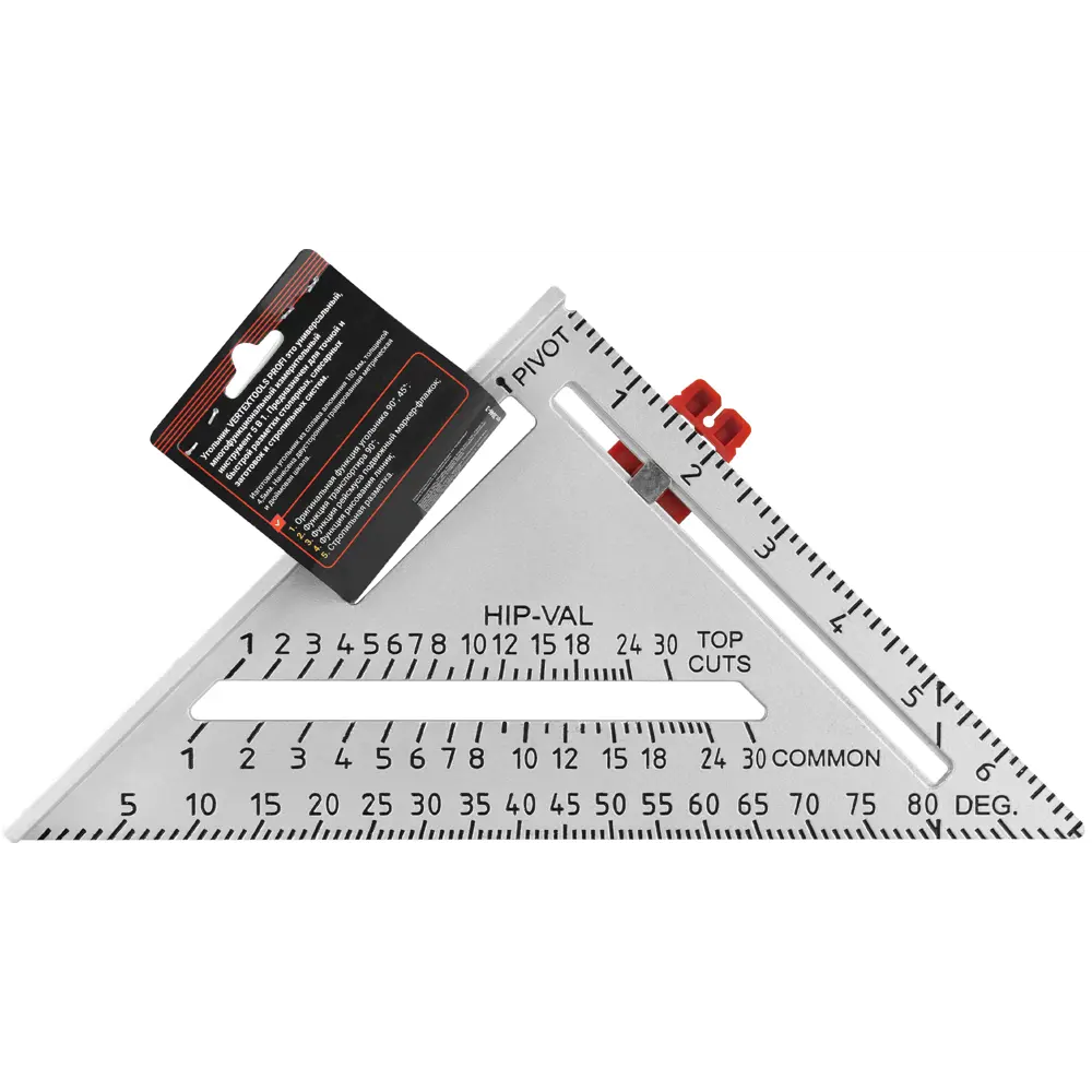 Многофункциональный угольник Vertextools 5в1 для точной разметки 89394239 STLM-1504200 - Вид №2