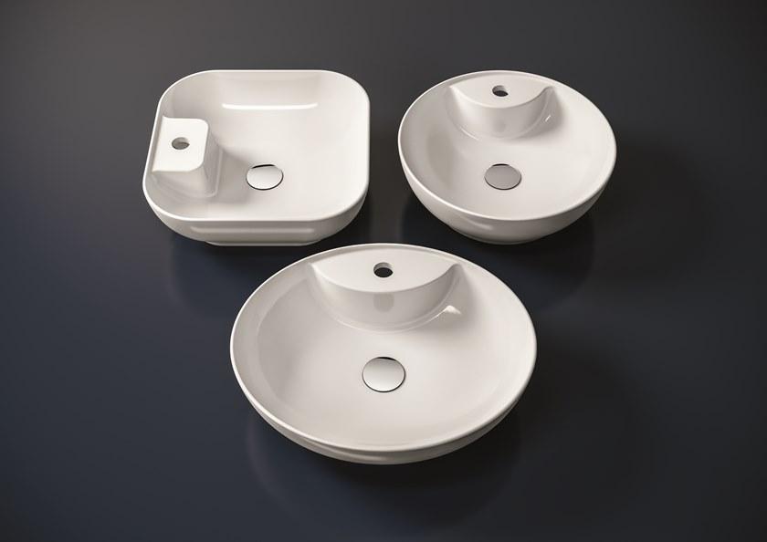 Накладная раковина на столешницу  овальная Olympia Ceramica LAVABI D'ARREDO sun-id-1375192 - Вид №4