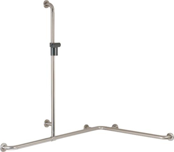805.35.320 Поручень для душа с выдвижным держателем для душа HEWI Greifen 