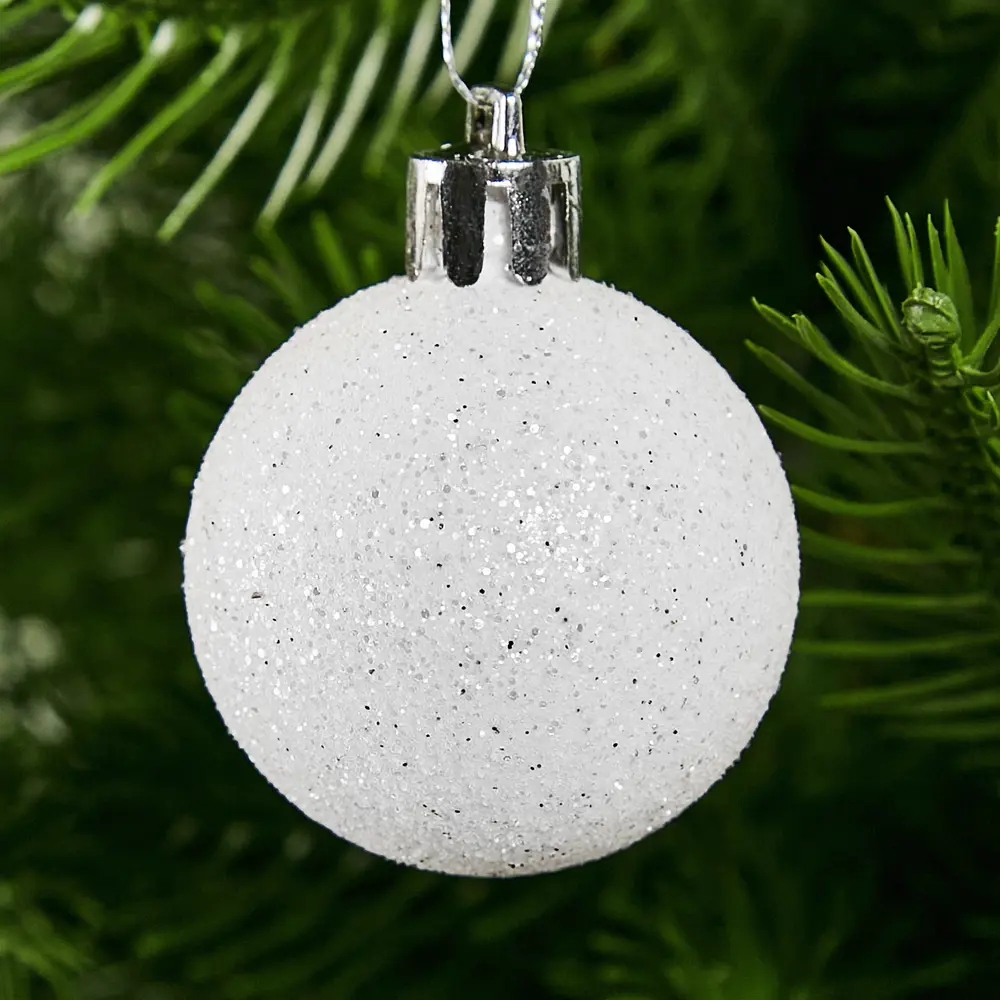 87036350 Набор новогодних шаров Christmas ø8 см цвет синий 50 шт. STLM-1322347 Santreyd  - Вид №12
