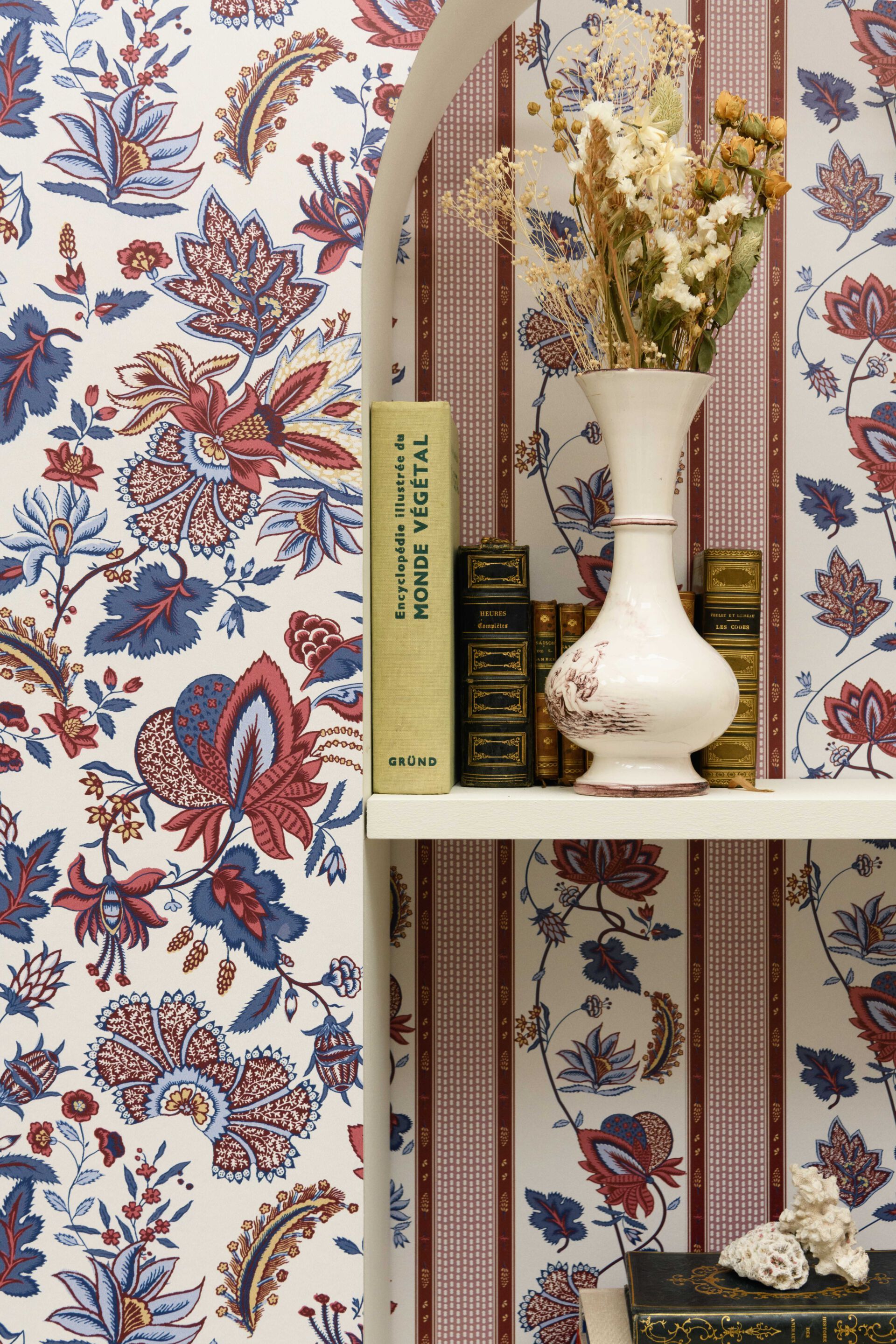 Цветочные узоры нетканые обои LELIEVRE Quenin-Belle Époque ARCH-00044249 - Вид №6