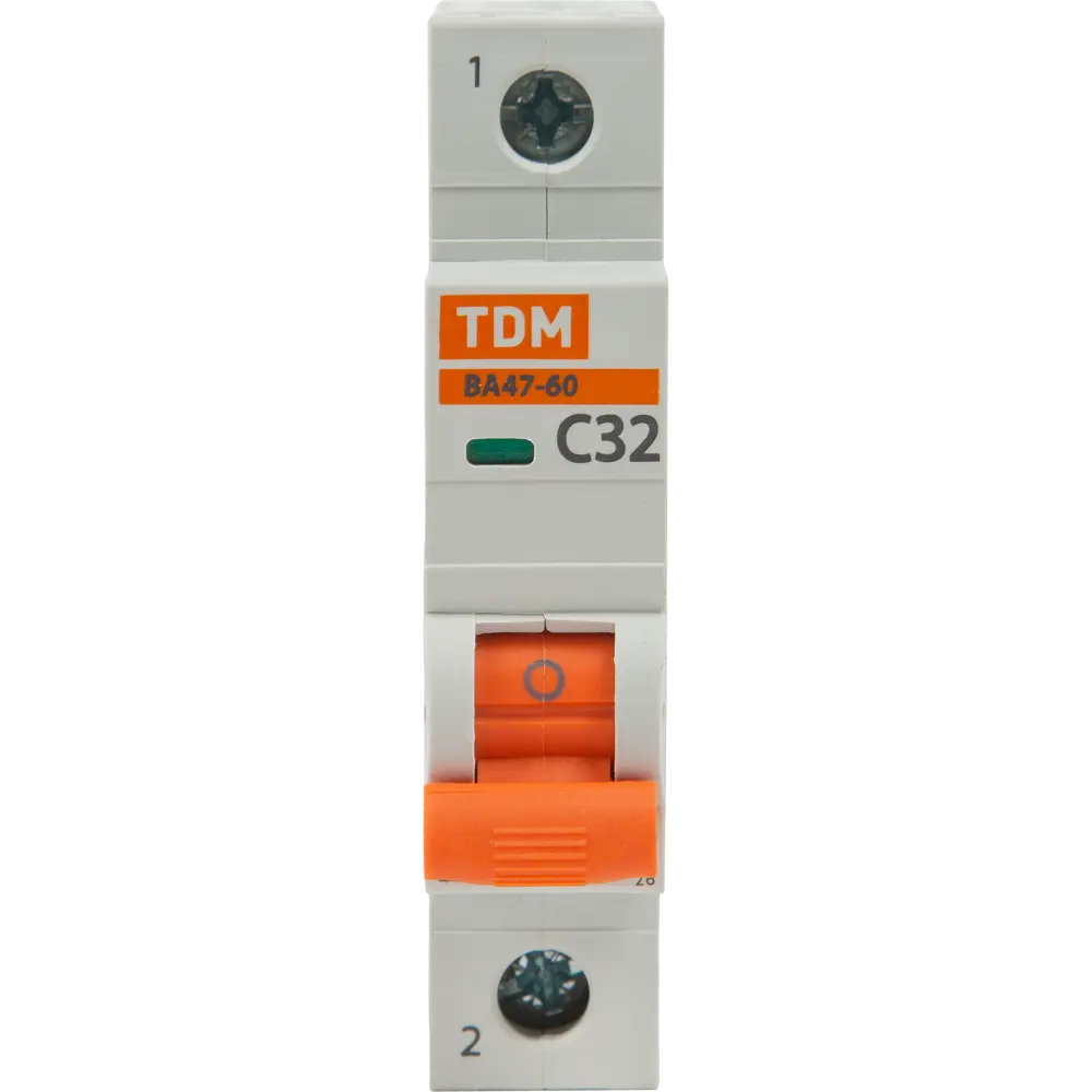 Автоматический выключатель TDM Electric ВА47-60 1P C32 А 6 кА SQ0223-0080 84399504 STLM-2040987  - Вид №1