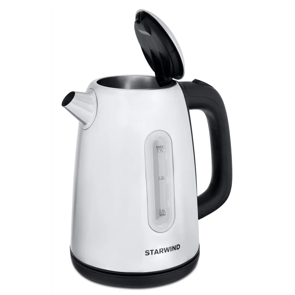Электрический чайник Starwind SKS3210 1.7 л металл цвет серебристый Santreyd STLM-2202089