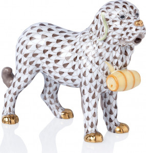 10615706 Herend Фигурка 10см "Сенбернар" Фарфор