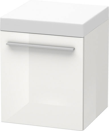 XL270400707 Мобильная тумба X-Large #XL2704 400 x 400 мм Бетонно-серый матовый декор Duravit - Вид №2