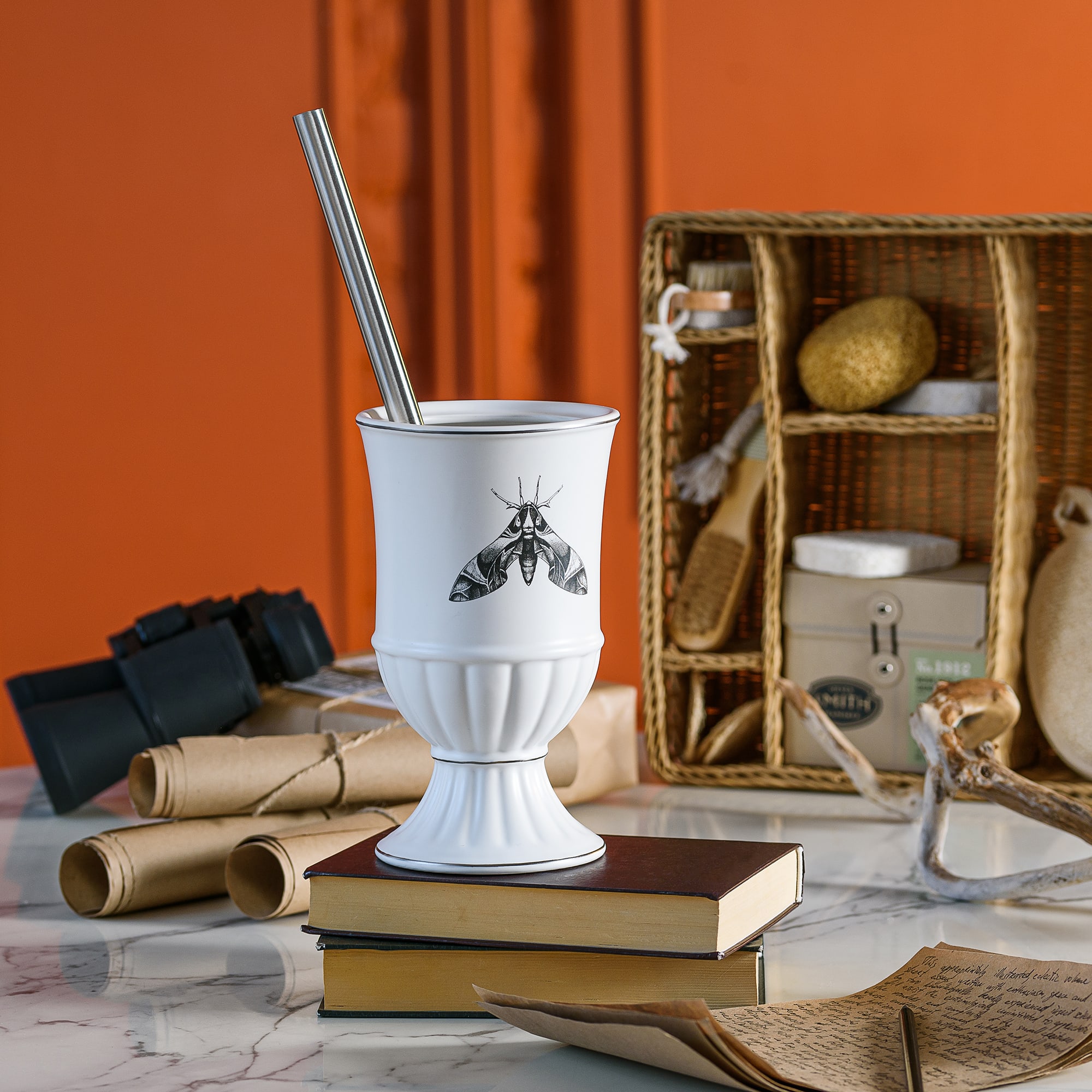 89097049 Ершик для унитаза цвет белый Buzz Fauna Santreyd  - Вид №6