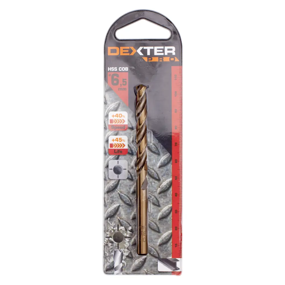 Сверло по металлу HSS-Co Dexter к. Pro 113-01352 6.5х101 мм 16673293 STLM-2091217  - Вид №2
