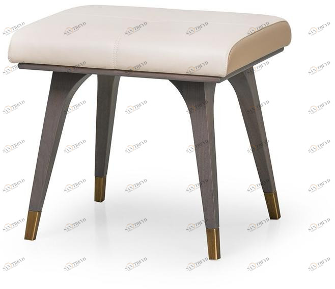 Turri Низкий табурет, обитый кожей Melting light sun-id-1348331