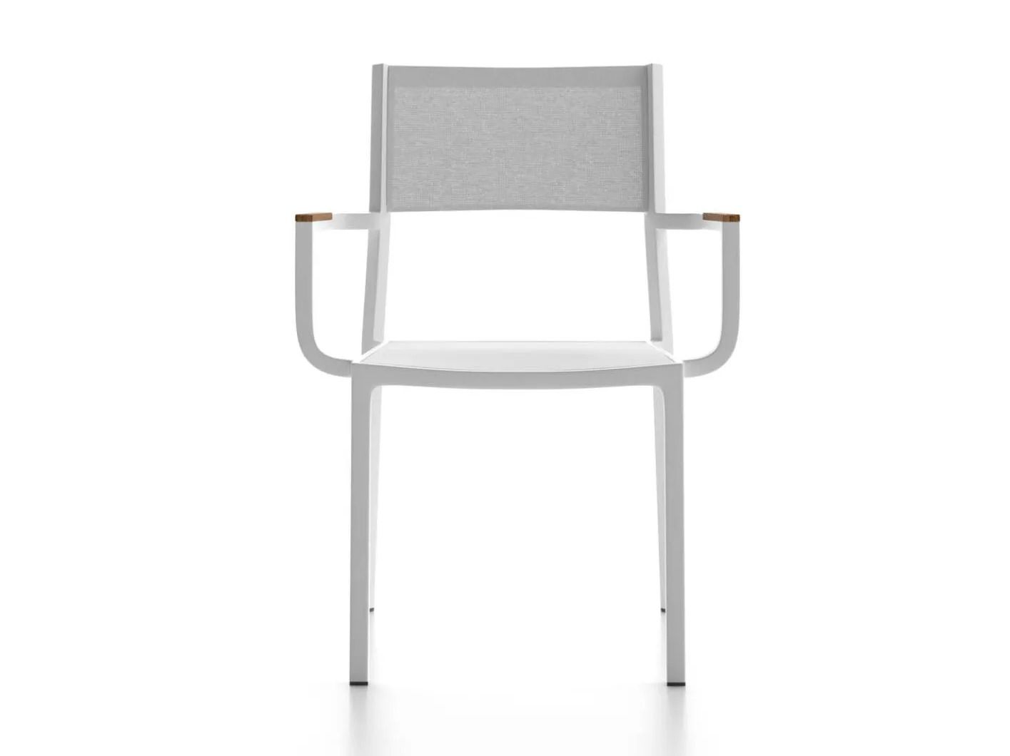 Алюминиевый штабелируемый садовый стул с подлокотниками Atmosphera ARCH-00007786 - Вид №4