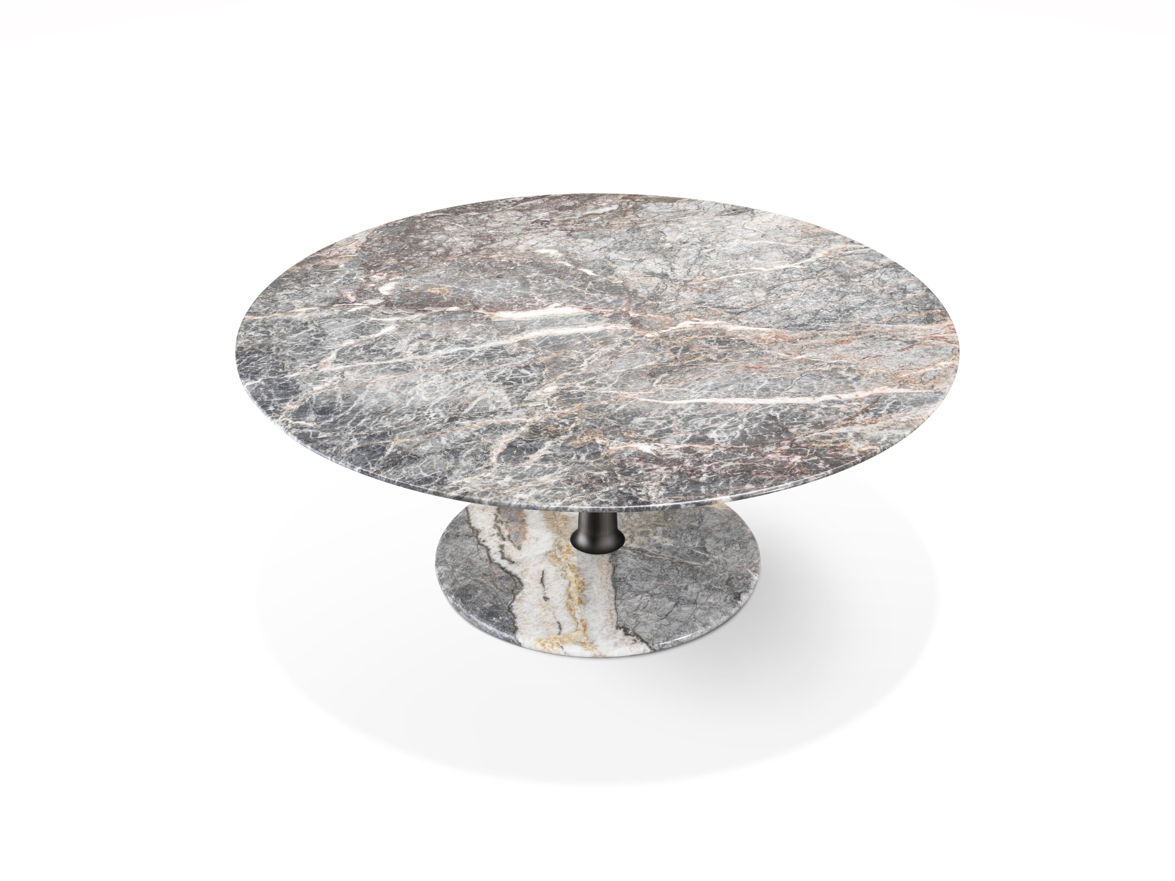 Круглый мраморный стол GHIDINI1961 ARNOLD ARCH-00024151 - Вид №2